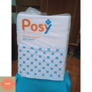 Giấy Ăn Posy Cao Cấp 500 Tờ 330 X330 mm