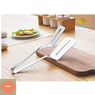 Xẻng Lật Đồ Rán, Kẹp Bít Tết cá chiên đa năng loại lớn inox 304 cao cấp siêu bền