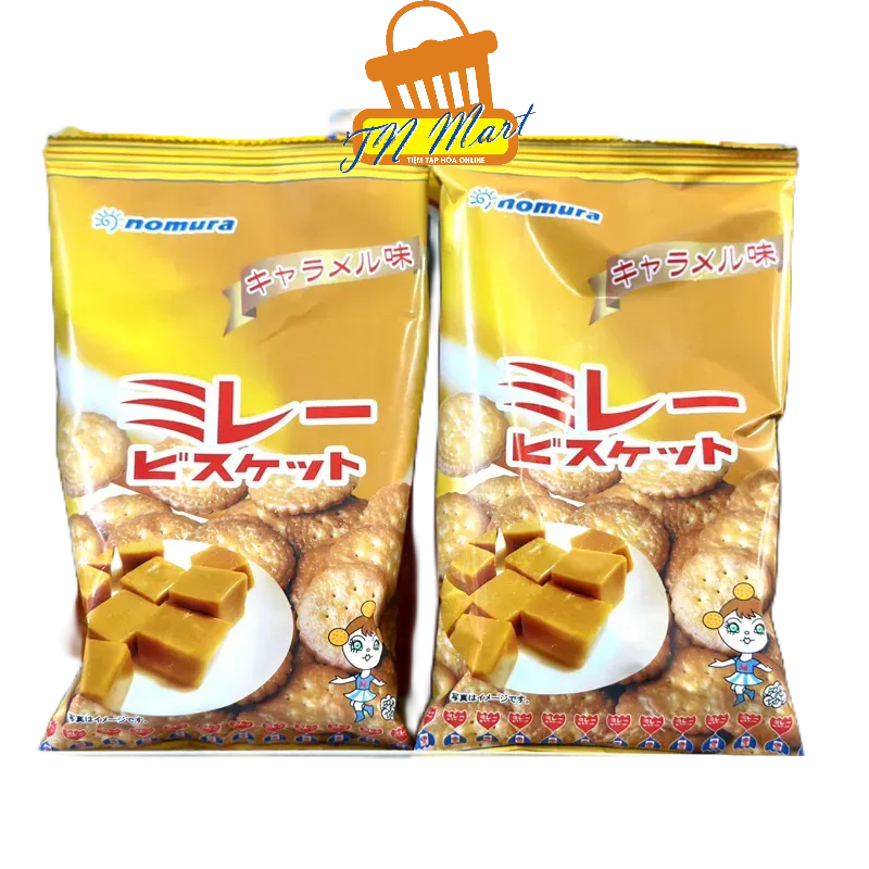 Bánh quy vị Caramel Nomura Nhật Bản