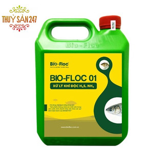 Sản phẩm bio-floc 01, xử lý triệt để khí độc h2s, nh3 cho ao nuôi cá - thủy sản 247