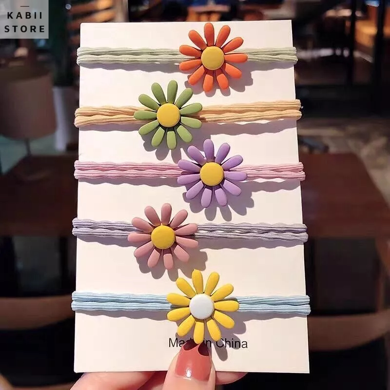 Áo phông dáng thụng tay dài hình hoa phối vai KABII, phông thiết kế đủ size SML tag mac đầy đủ