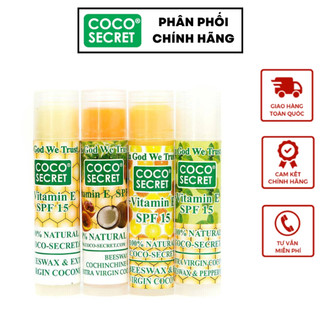 Son Dưỡng Môi Dầu Dừa Sáp Ong Coco Secret - Son Giá Gốc