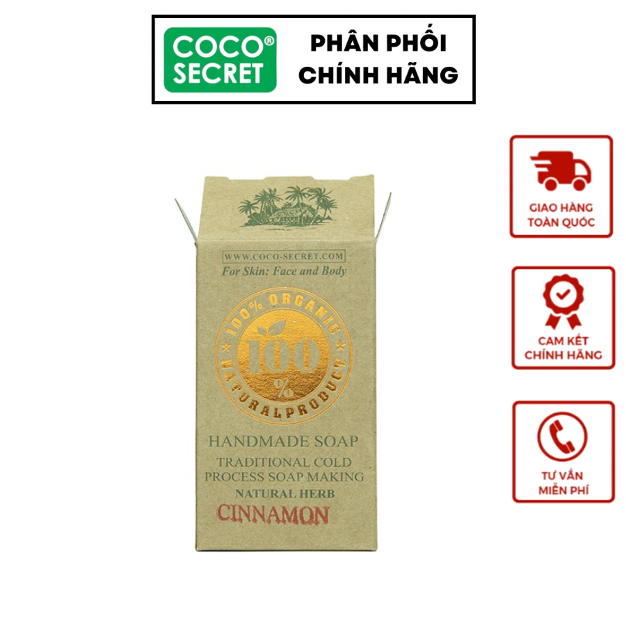 Xà Phòng Dầu Dừa Handmade Coco Secret - xà bông sinh dược