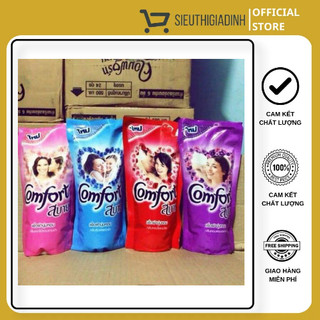 Combo 3 Túi xả vải comfor thái 600ml hương thơm dễ chịu lưu hương cực lâu - sieuthigiadinh2020