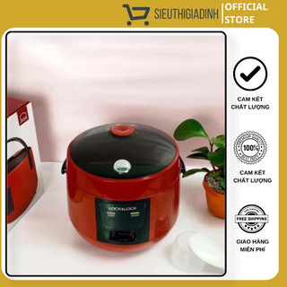 Nồi cơm điện mini Lock & Lock EJR431 màu đỏ 1L - Sieuthigiadinh2020