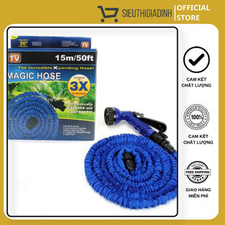 Vòi xịt giãn nở thông minh magic house giãn nở 3 lần 15m,30m
