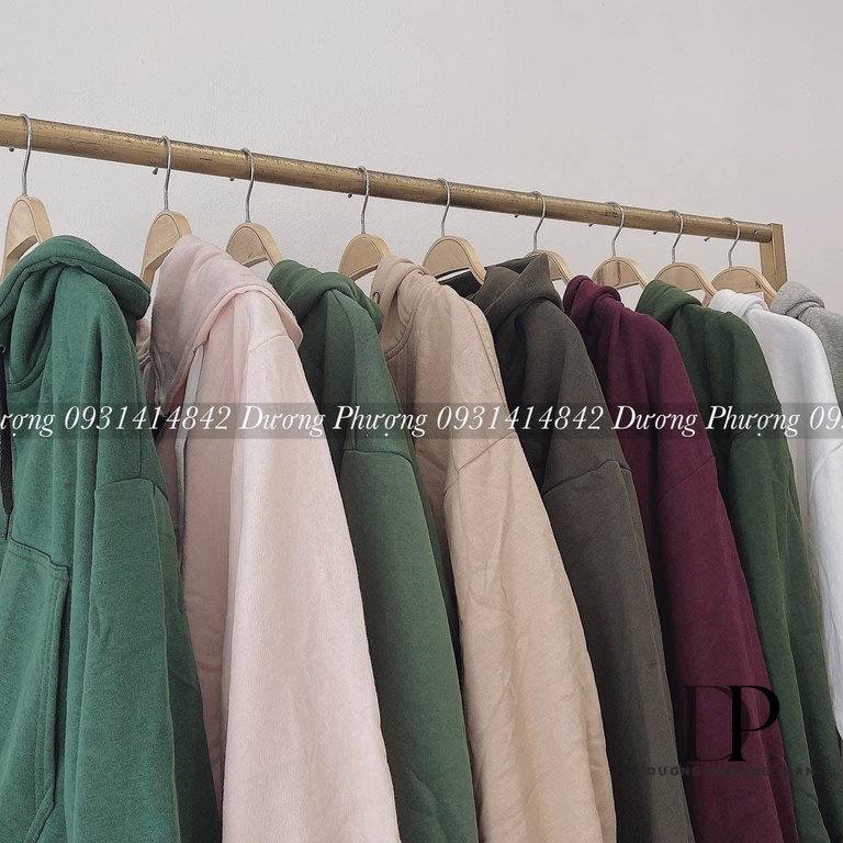 Áo khoác nữ croptop nhiều màu, áo khoác đi nắng nỉ tay dài có nón lớn màu trơn - AK001