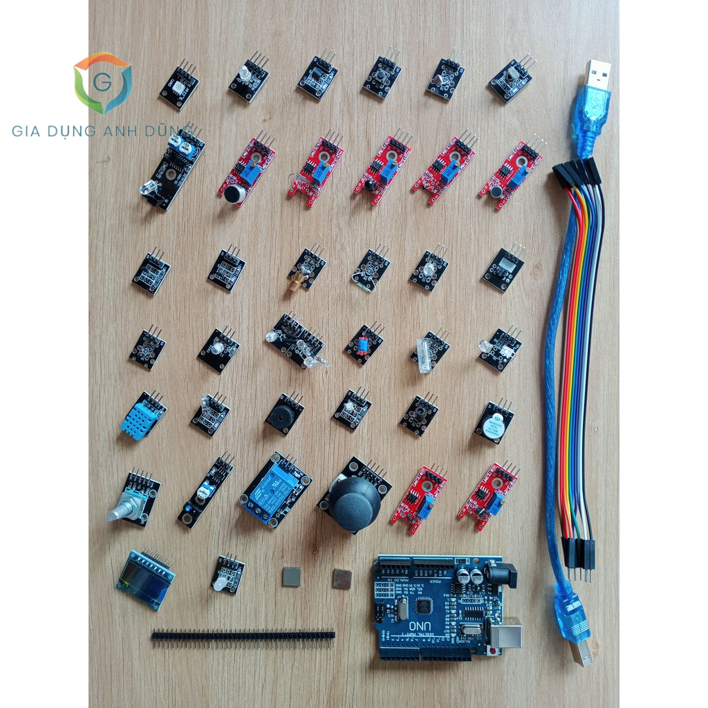 Bộ học tập IOT 38in1 trọn bộ cho người mới bắt đầu