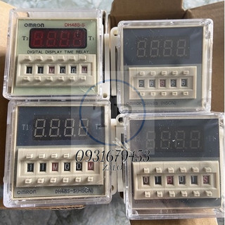[Hàng xịn ] Timer rơ le thời gian DH48S kèm đế Relay  Công tắc hẹn giờ DH48s-SS- DH48S-2Z Tặng Kèm Đế