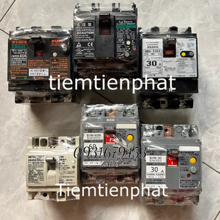 Aptomat cb chống giật 30a-40a-50a 220v siêu nhạy hàng nội địa nhật