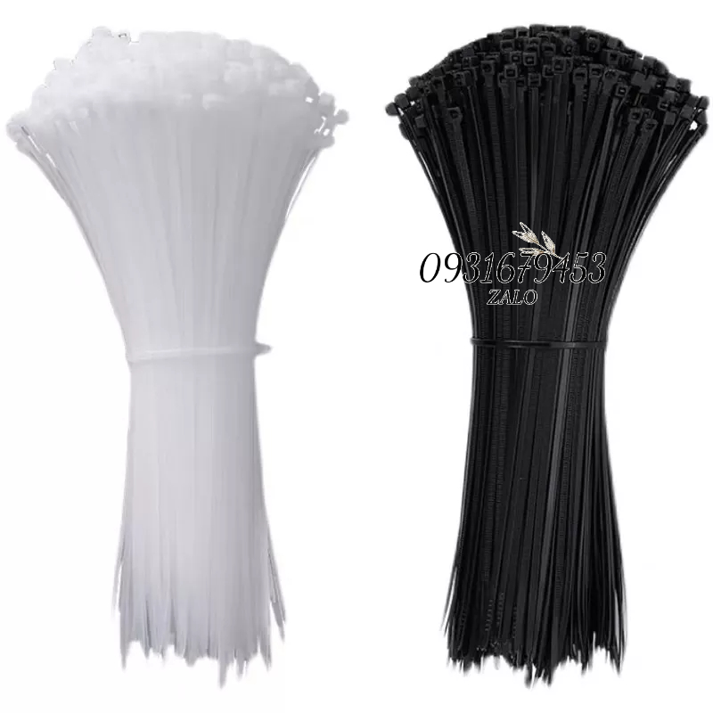 DÂY RÚT NHỰA 20cm , 25cm - dây thít 5x250mm , 4X200mm