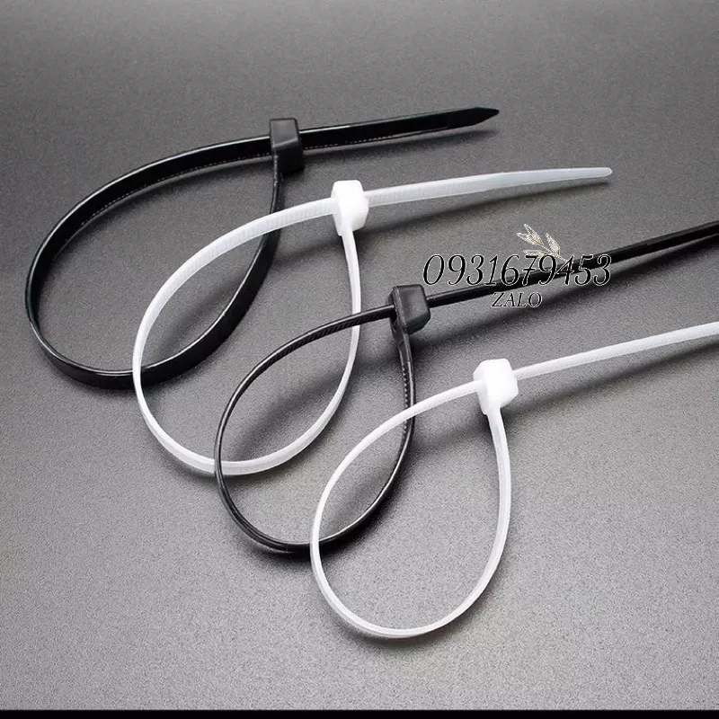 DÂY RÚT NHỰA 20cm , 25cm - dây thít 5x250mm , 4X200mm