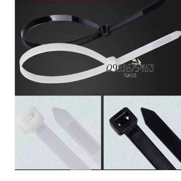 DÂY RÚT NHỰA 20cm , 25cm - dây thít 5x250mm , 4X200mm