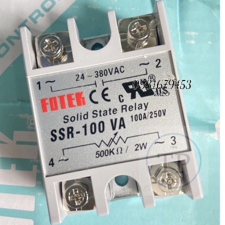 Relay bán dẫn SSR-100VA 100DA 100DD 100LA 100VAH 100DAH