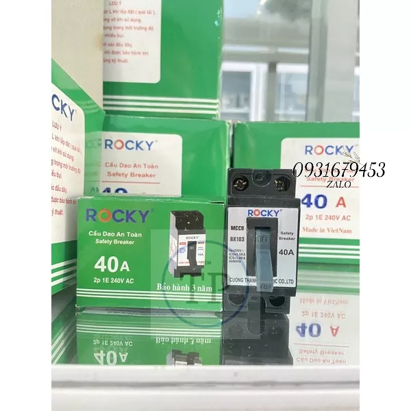 [Dòng cao cấp ] CẦU DAO AN TOÀN -CB Aptomat 40A