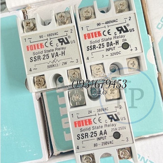RƠ LE RELAY BÁN DẪN SSR 25AA - 25DAH - 25VAH
