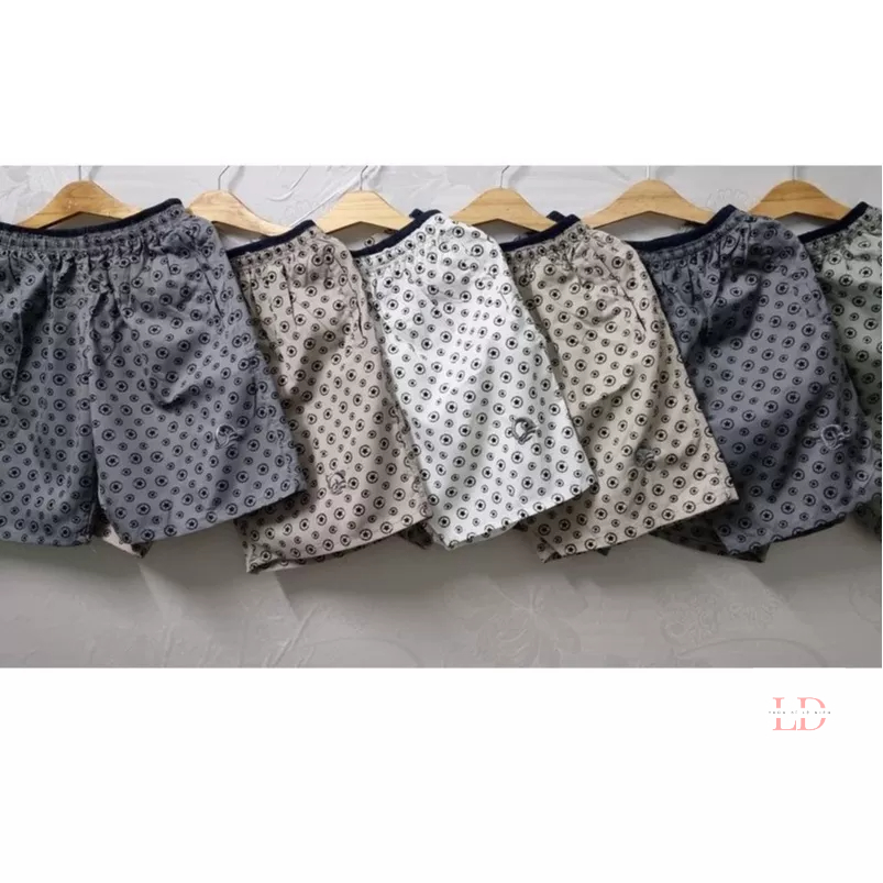 Quần Short Nam Caro - Quần Đùi Nam Mặc Nhà - Vải Kate Thoáng Mát 4mshopthoitrangnam