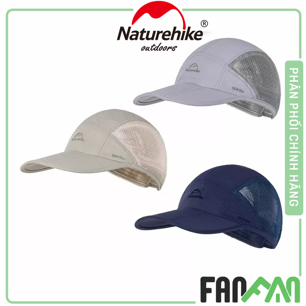 NÓN KẾT LƯỠI TRAI SIÊU NHẸ GẤP GỌN NATUREHIKE NH18H009-T
