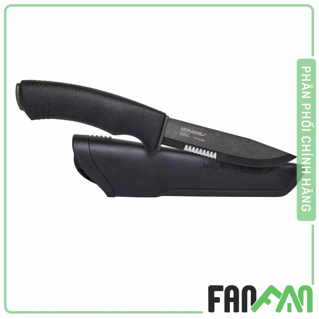 DAO MORAKNIV BUSHCRAFT BLACK SRT 12491 | DAO SINH TỒN, ĐI RỪNG DÃ NGOẠI