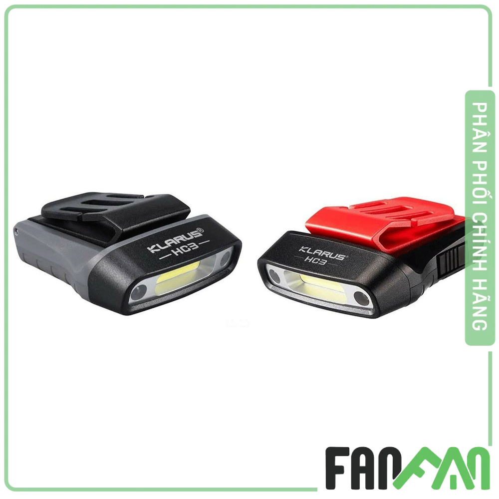 ĐÈN PIN CÀI MŨ ĐA NĂNG KLARUS HC3 100 LUMENS