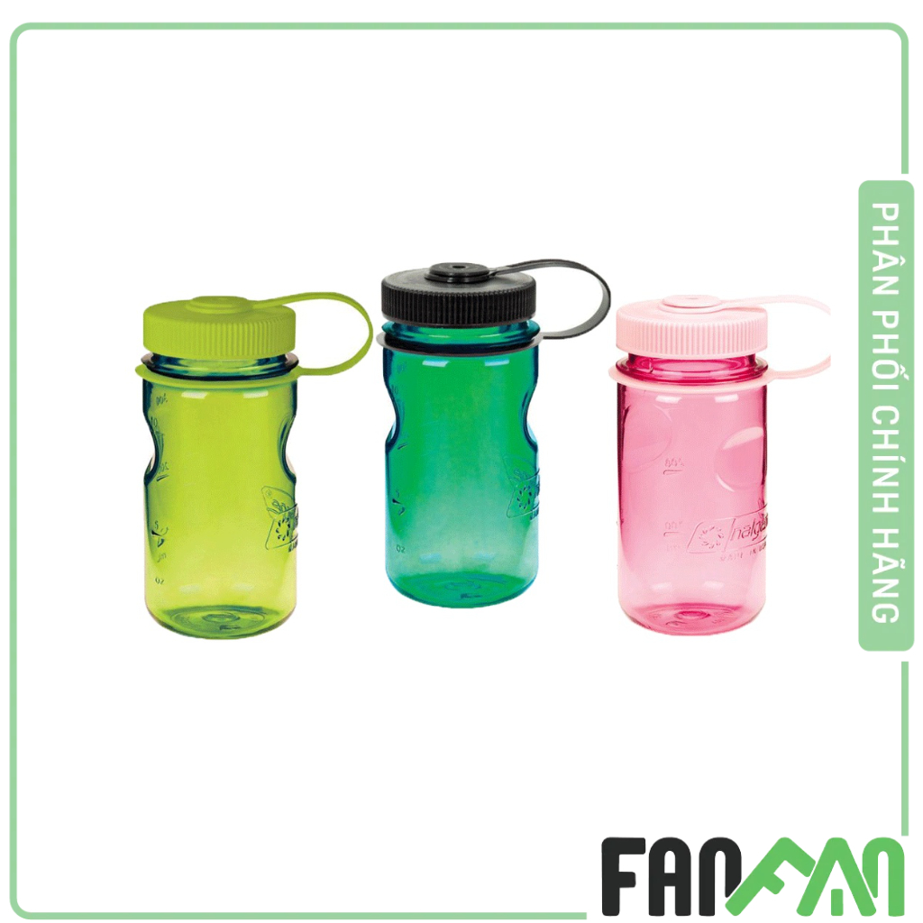 BÌNH NƯỚC NHỎ NALGENE MINI-GRIP BOTTLE 350ML 2178-7012| BÌNH NƯỚC DÃ NGOẠI THỂ THAO