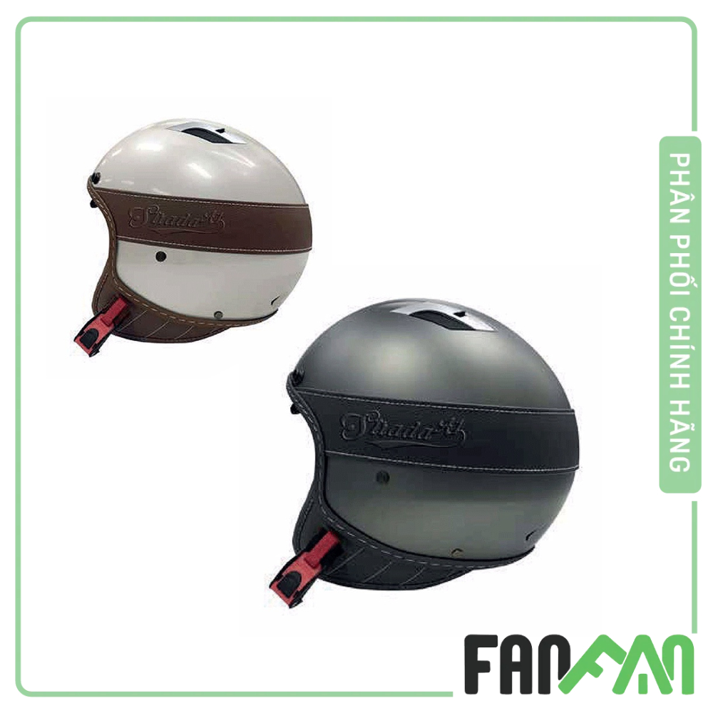 Nón bảo hiểm đi phượt 3/4 Givi Strada V20.1