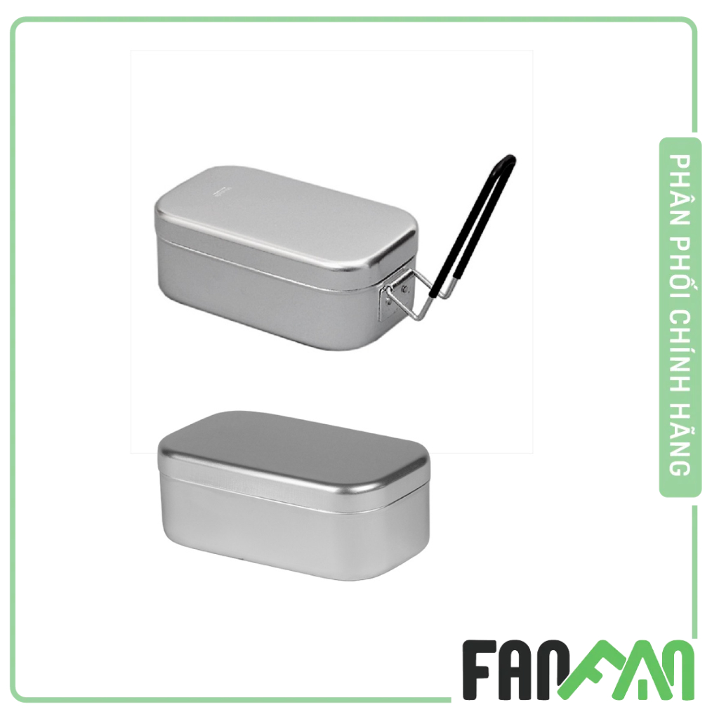 HỘP NHÔM KIÊM NỒI NẤU ĐA NĂNG TRANGIA MESS TIN 500210 - 500212 | HỘP NHÔM TRANGIA CÓ TAY CẦM