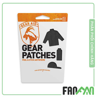 Miếng vá và trang trí quần áo nhanh gear aid tenacious tape gear patches 10810 10820