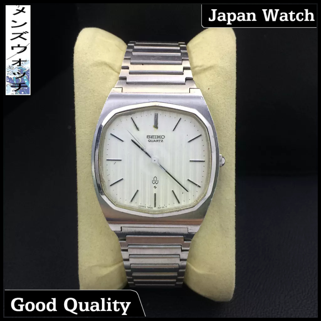 Đồng hồ nam Seiko thép đúc Nhật