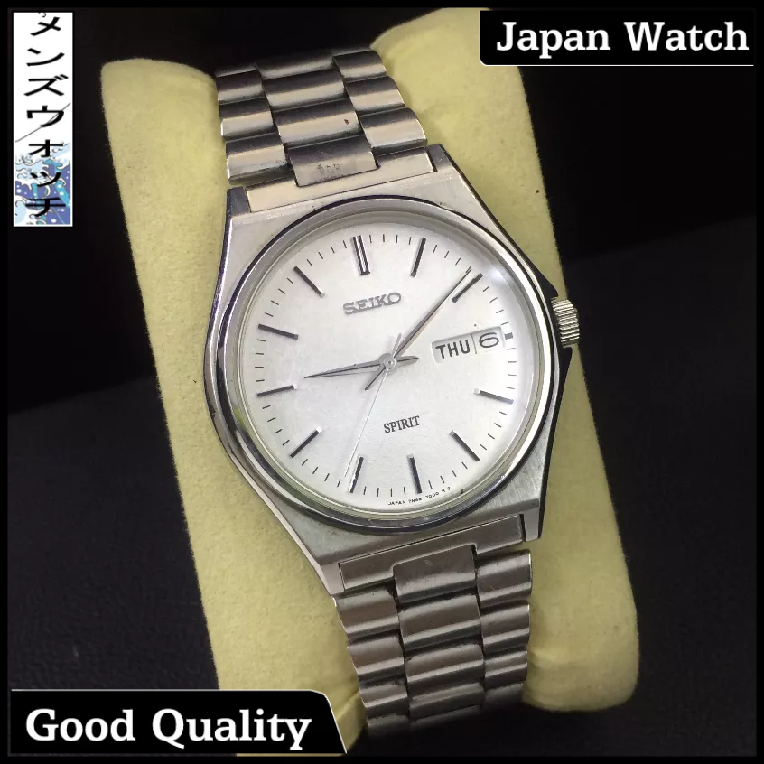 Đồng hồ nam Seiko Spirit nội địa Nhật