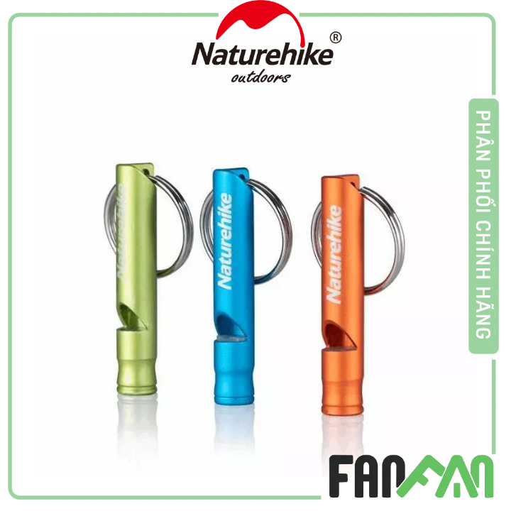 CÒI NHÔM CỨU HỘ NATUREHIKE 6.5CM NH15A002-J | CÒI SOS | CÒI DÃ NGOẠI