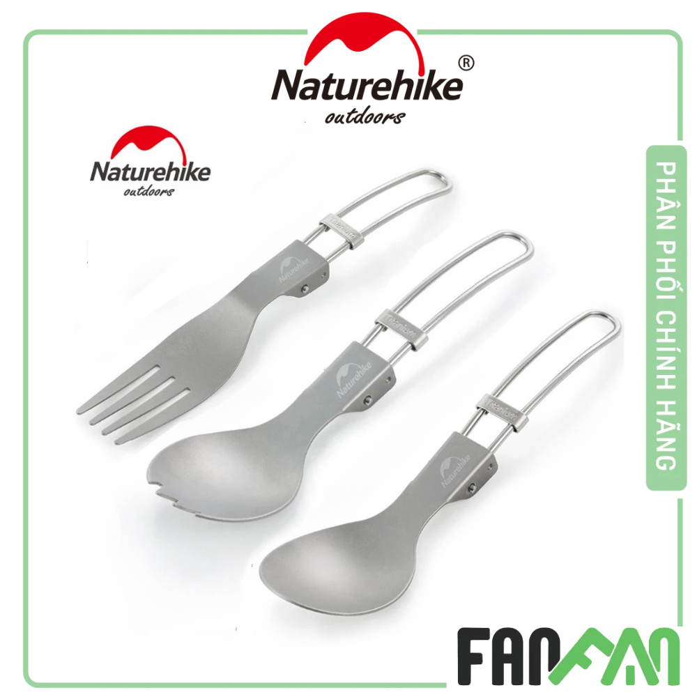 Muỗng nĩa Titanium dã ngoại Naturehike NH18C001-J