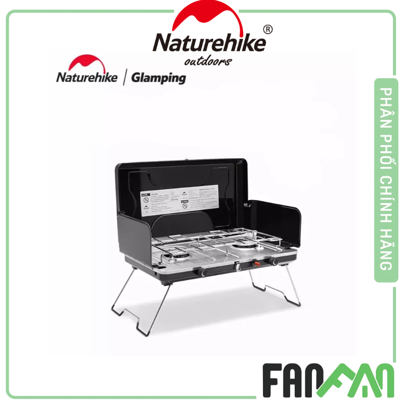 BẾP GAS ĐÔI GLAMPING XẾP GỌN NATUREHIKE NH22RJ001