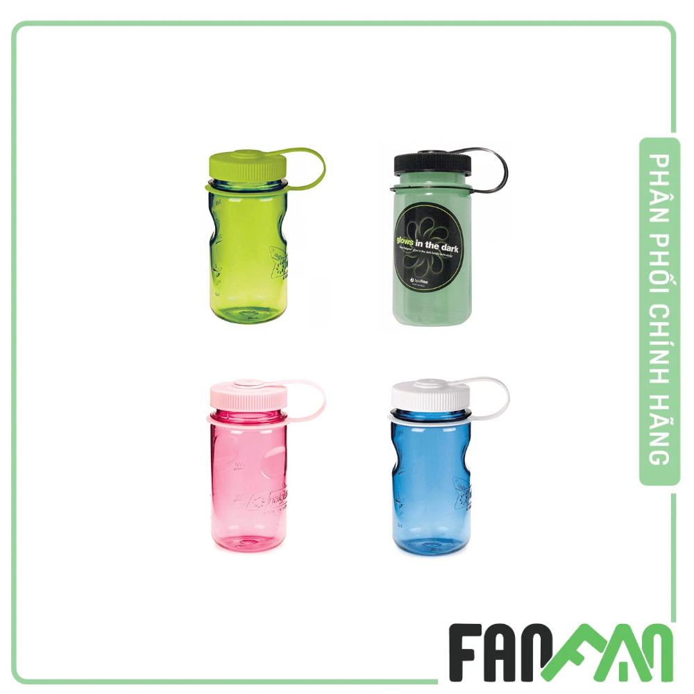 BÌNH NƯỚC NHỎ NALGENE MINI-GRIP BOTTLE 350ML 2178-7012| BÌNH NƯỚC DÃ NGOẠI THỂ THAO