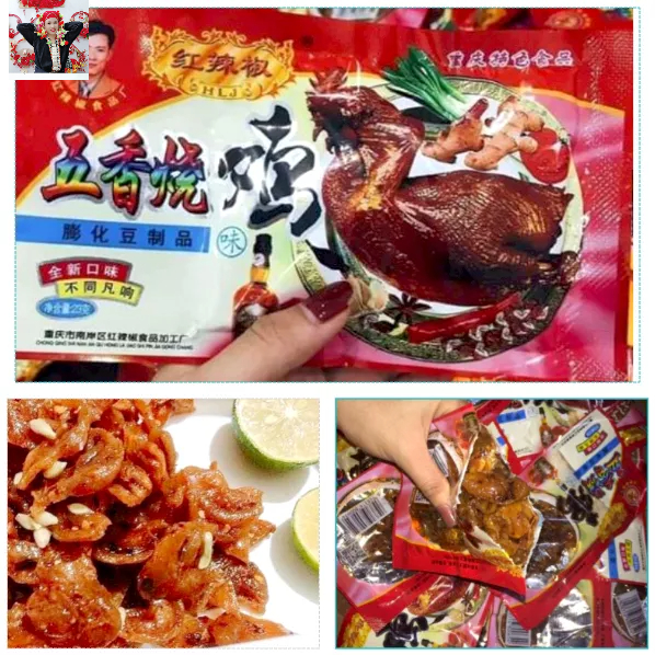 COMBO 10 gói gà cay ăn vặt thơm ngon