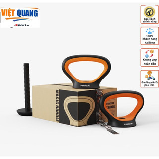 Bộ Quai Tay Cầm Tạ Chuông,Tạ Ấm Tạ Gang Mạ Niken FED Có Thể Điều Chỉnh An Toàn Khi Tập Gym
