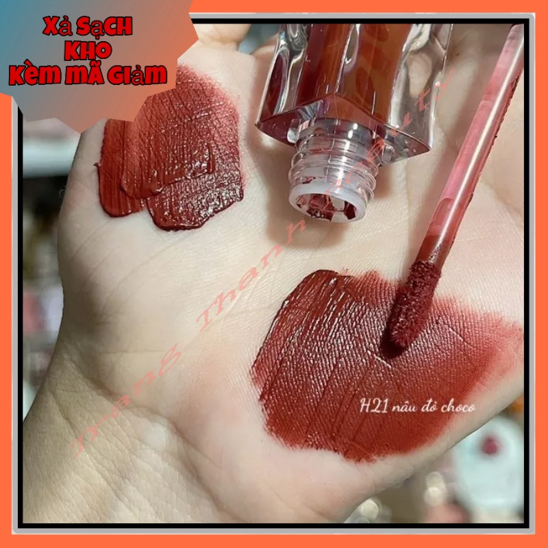 Son herorange thuỷ tinh , Son hero đá đủ màu