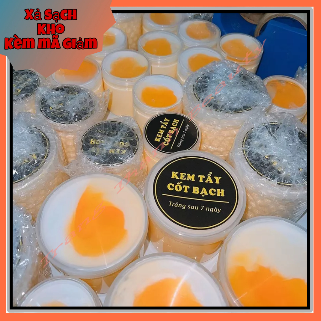 Kem tẩy cốt bạch siêu trắng 500g