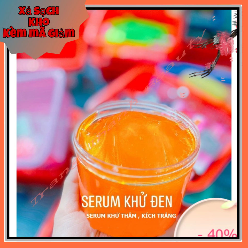 Serum kích trắng khử thâm sịn cho da body chai lì loại mạnh an toàn cho da 200g