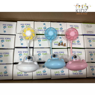 Quạt mini phi hành gia, quạt làm mát nhỏ xinh để bàn học, bàn làm việc dễ thương