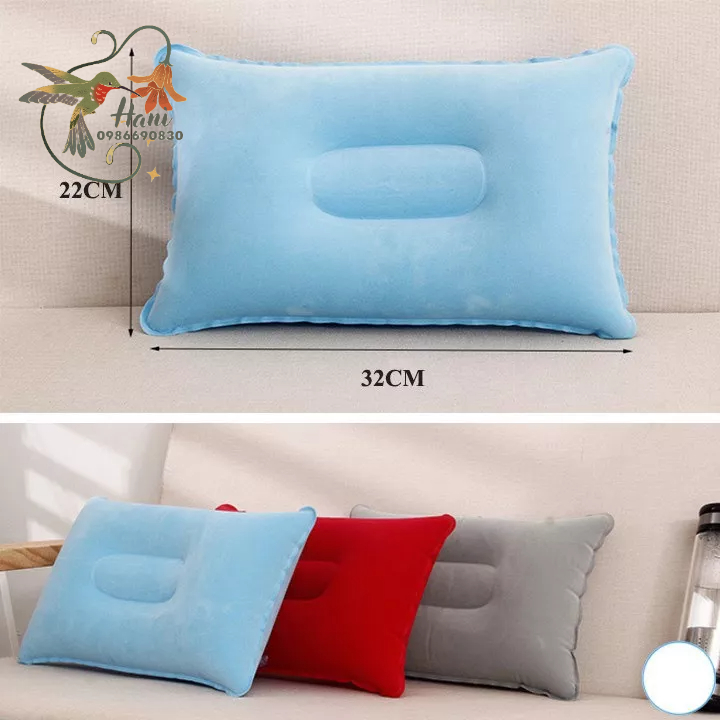 Gối Hơi Du LỊch Nhỏ Gọn Tiện Lợi