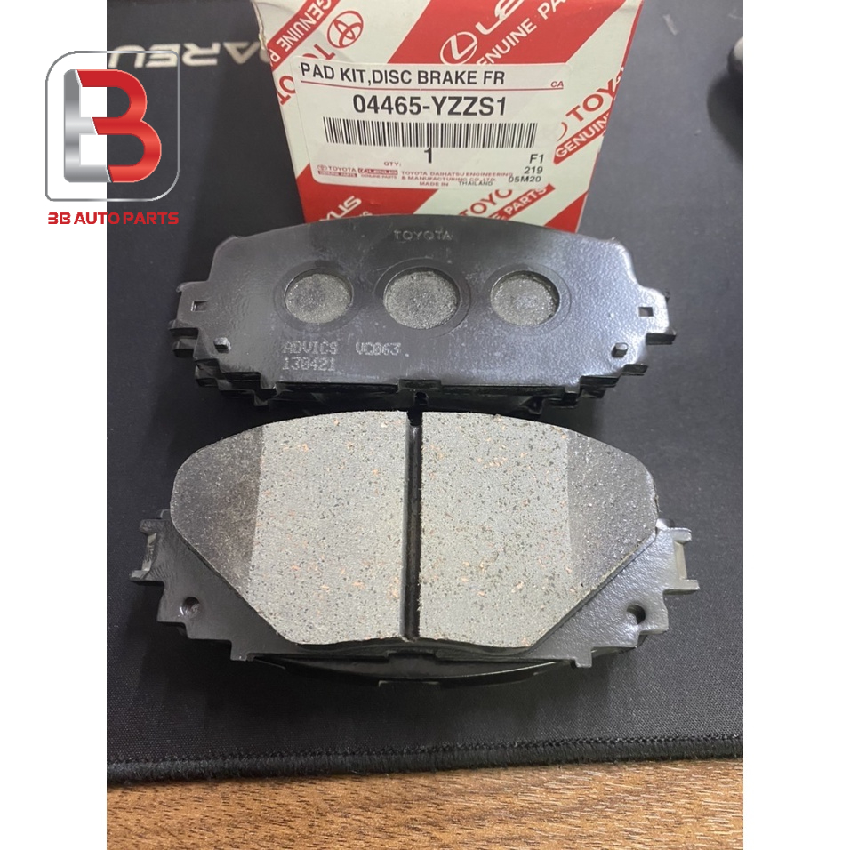 Má phanh , bố thắng trước Toyota Vios chính hãng Thái Lan 2009-2021 MSP:04465-YZZS1