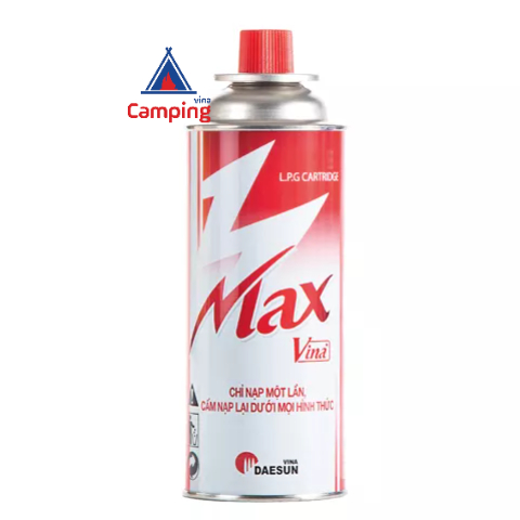 Bình MaxSun Mini an toàn, tiện lợi. Dùng cho Bếp Mini, Khò Mini, dùng khi du lịch, cắm trại. Hàng Cam Kết Chất Lượng