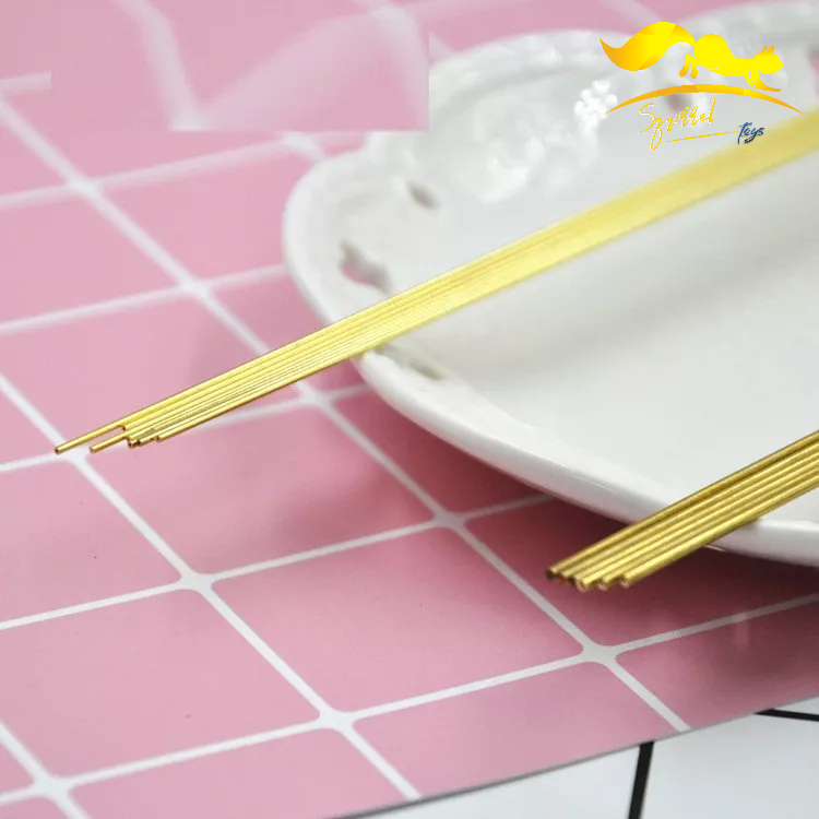 Thanh đồng làm khung xương - tạo hình đất sét, fondant