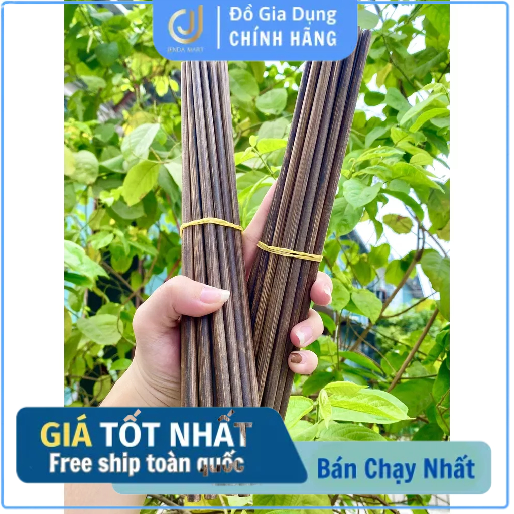Set 10 đôi đũa buông tự nhiên cao cấp ( hàng loại 1 siêu đẹp )