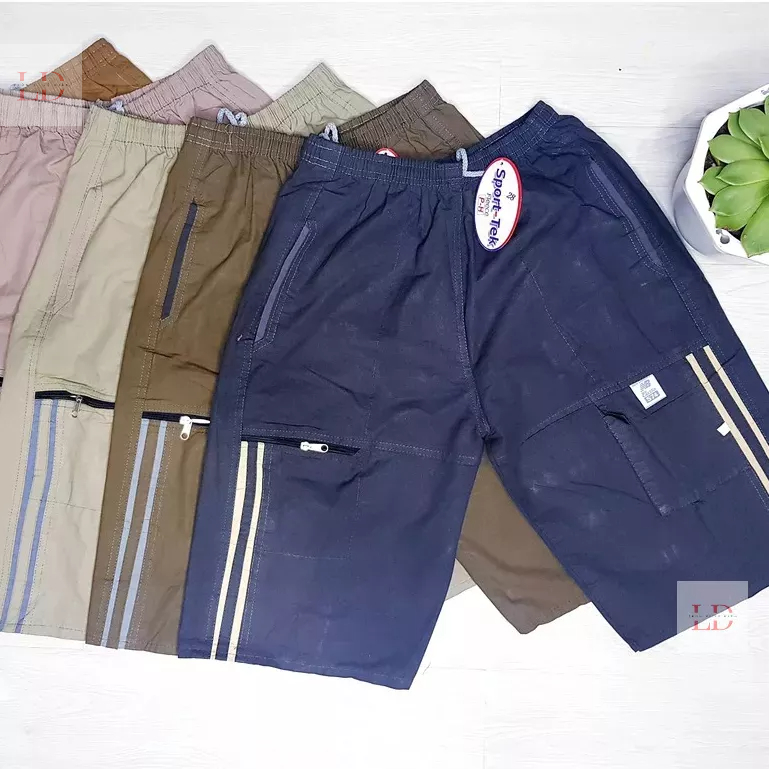 Quần Short Nam Kaki Túi Hộp Lưng Thun Co Giãn Form Rộng Thoải Mái 4MSHOPTHOITRANGNAM