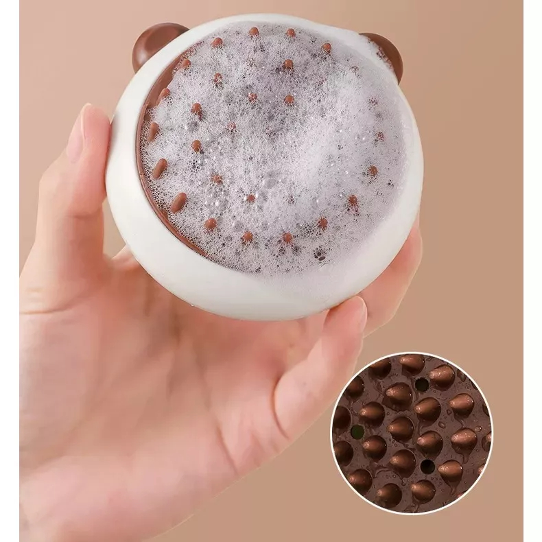 Bàn chải tắm gọi cho chó mèo