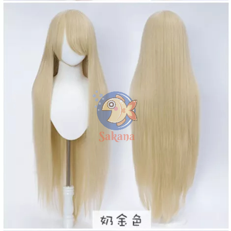 Tóc giả  cosplay 100cm cơ bản lưới hoa chịu nhiệt mái dài AICOS Sakana Cosplay