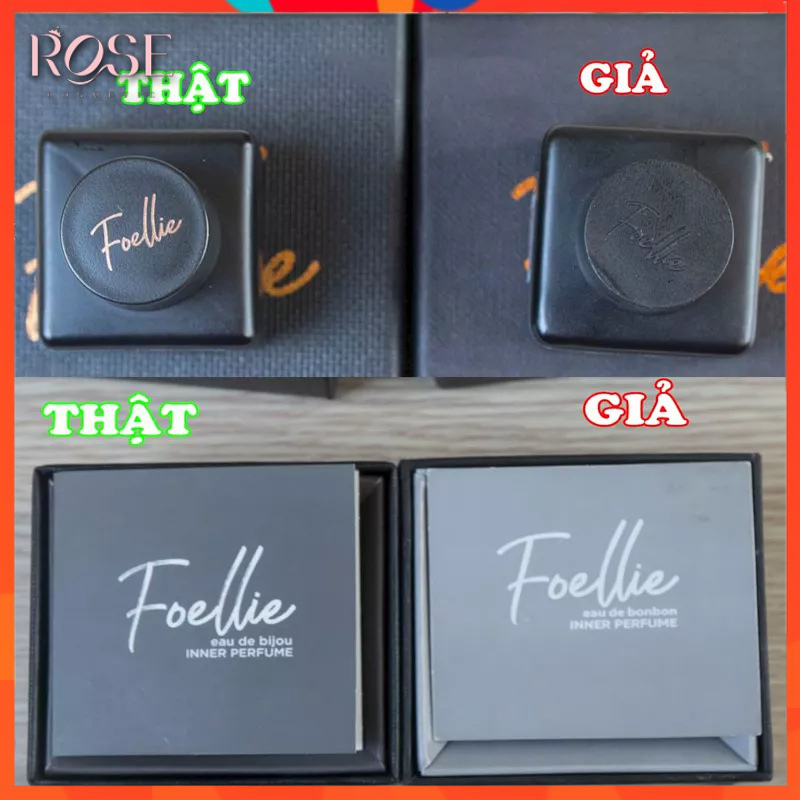 Nước hoa vùng kín Foellie ⚡⚡ Eau De Innerb Perfume Hương Hoa Hồng Sexy Mãnh Liệt 5ml