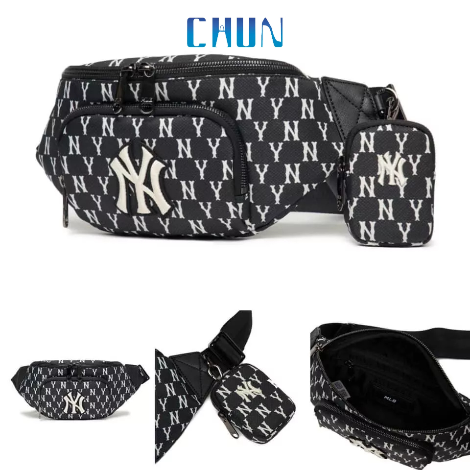 Túi Bao Tử MLB Monogram Hip Sack